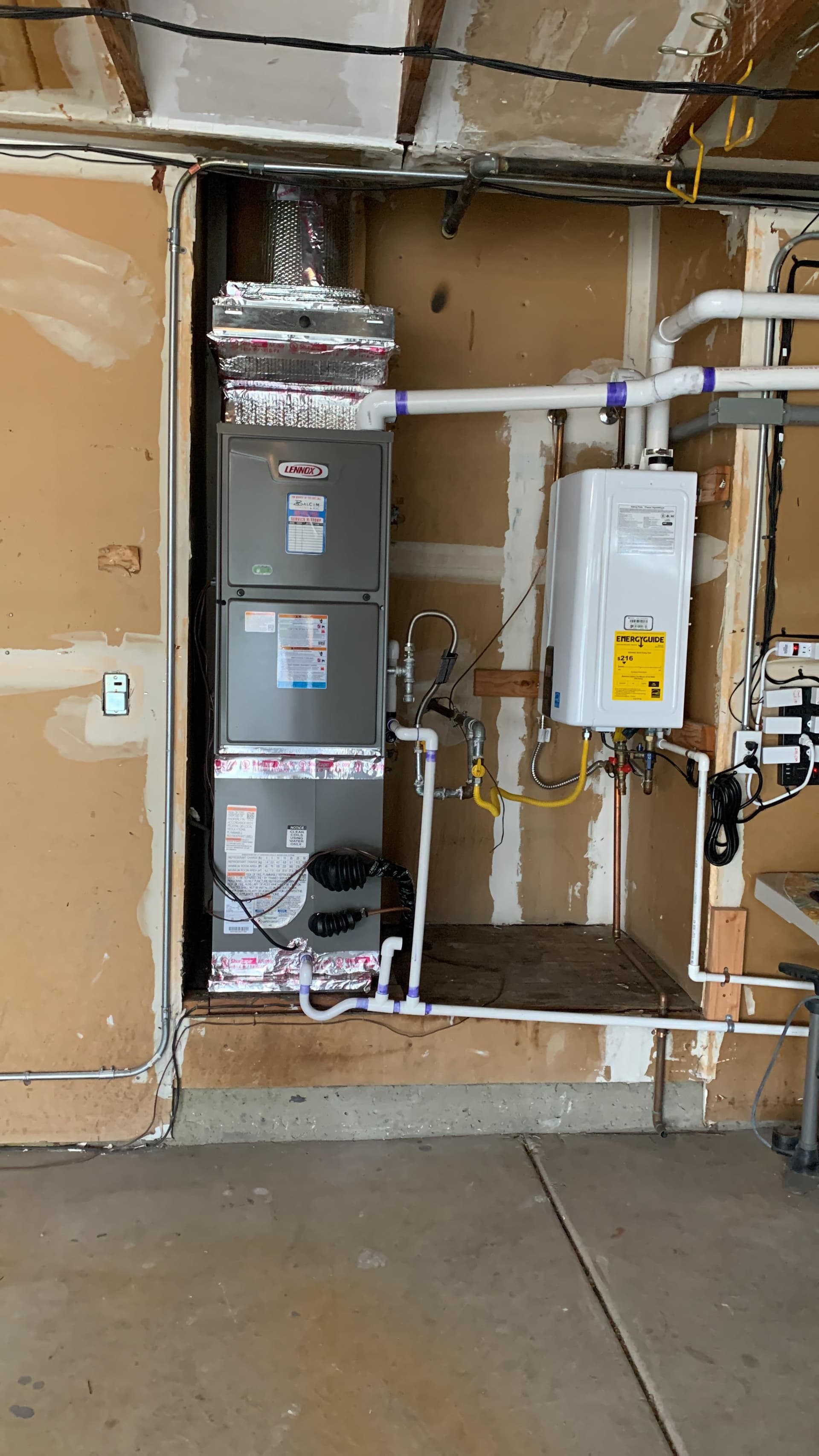 Gallery photos for Dual-System Lennox Install Keeps Every Floor Comfortable: Image #2