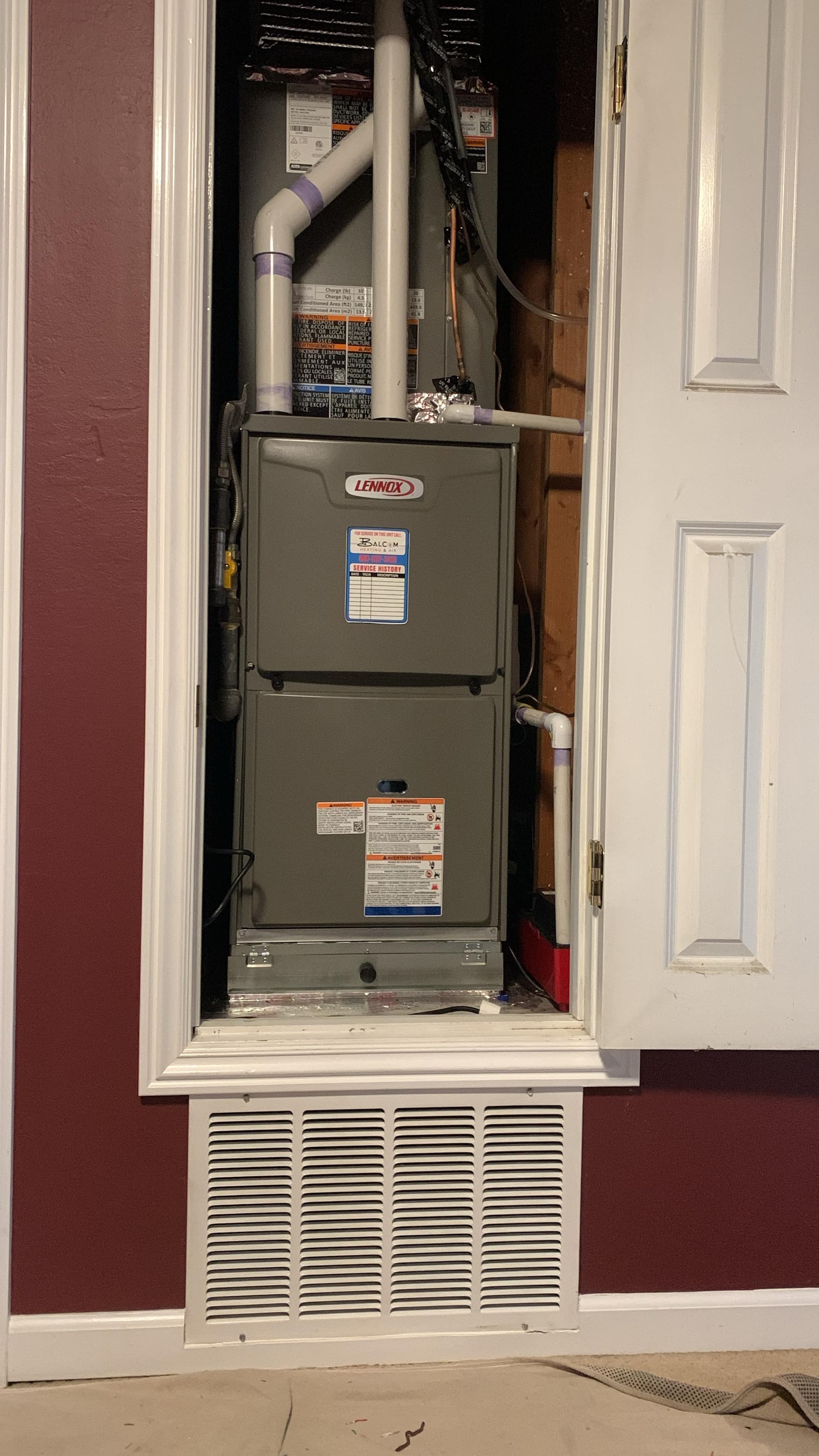 Gallery photos for Dual-System Lennox Install Keeps Every Floor Comfortable: Image #1