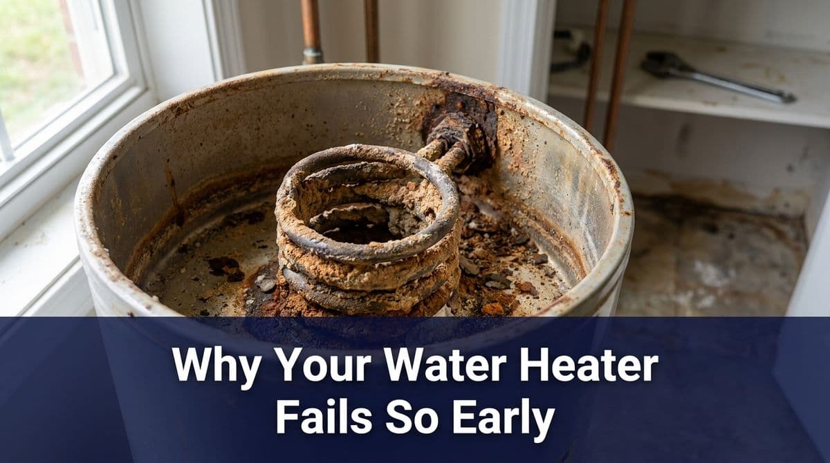Blog post Why Your Water Heater Fails So Early image